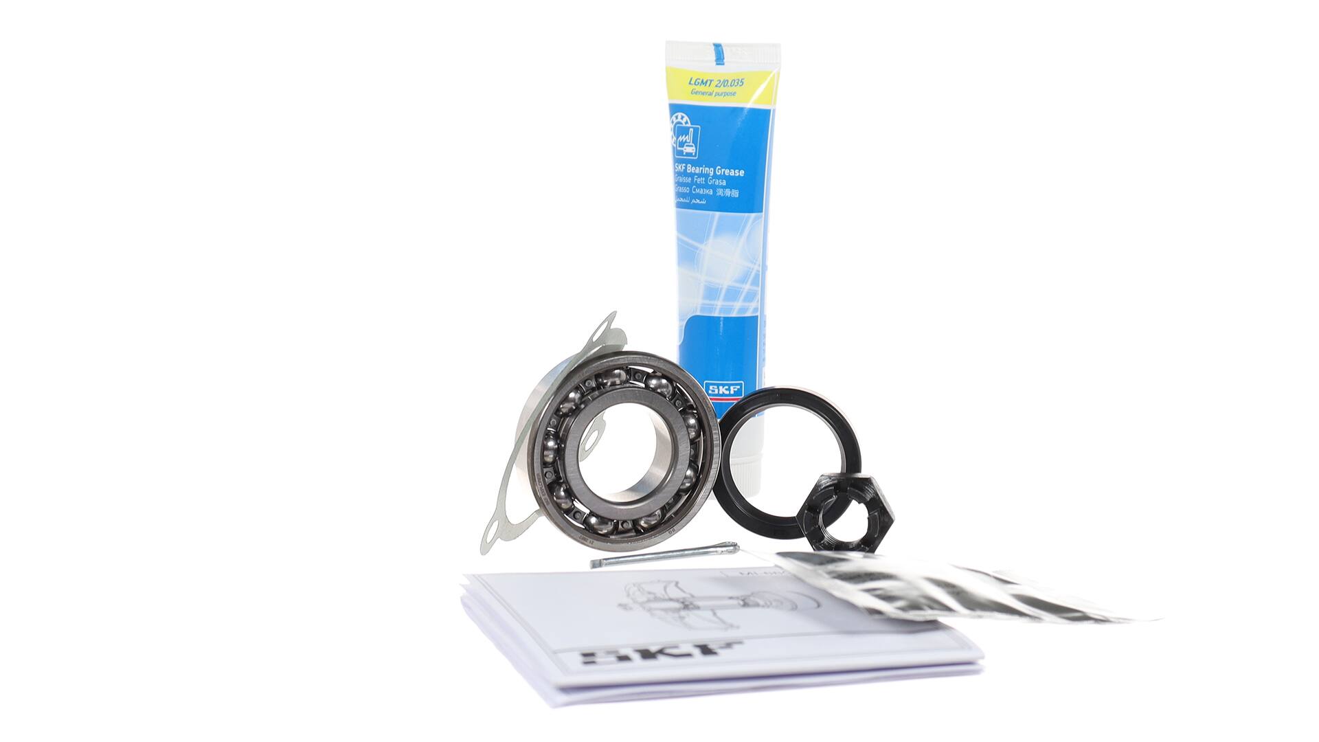 SKF Juego de cojinete de rueda (VKBA 9133 CL) para BMW Isetta (100, 101, 102, 103) 300 (10 KW / 14 CV / de 1958)