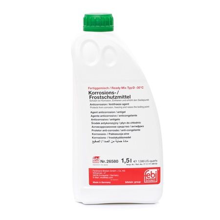 FEBI BILSTEIN Antigel (26580) pour DACIA LOGAN EXPRESS (FS_) 1.5 dCi (55 KW / 75 CH / de 2010)