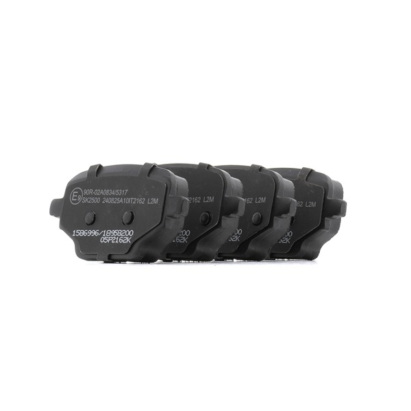 RIDEX Brake pad set (402B1960) for VAUXHALL Combo Mk4 (E) MPV (X19) 1.2 (96 KW / 131 HP / from 2019)