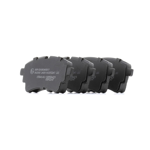 RIDEX Kit pastiglie freni (402B1962) per AUDI A6 Sedan (4A2, C8) 45 TDI Mild Hybrid quattro (170 KW / 231 CV / dal 2018)