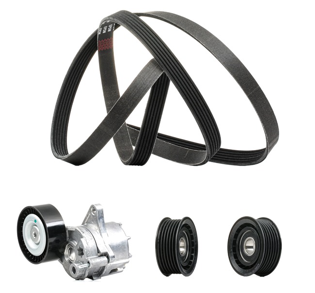 RIDEX PLUS Jogo de correias trapezoidais estriadas (542R0043P) para MERCEDES-BENZ Classe C Sedan (W204) C 200 CDI (204.007, 204.006) (100 KW / 136 CV / de 2007)