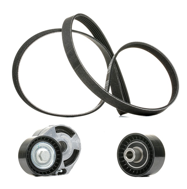 OEM 2S616A228AD RIDEX PLUS Poly V-riem set 542R0062P voor OPEL, FORD, PEUGEOT, CITROЁN, SUZUKI