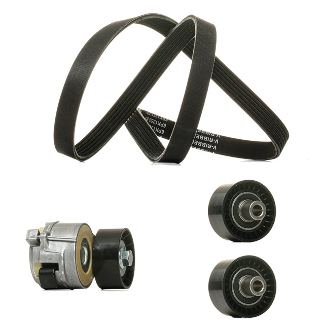 Poly V-riem set (542R0297P) van RIDEX PLUS Voor CITROËN Jumpy MPV (VF7) 1.6 HDi 16V (66 KW / 90 PK / Van 2007)