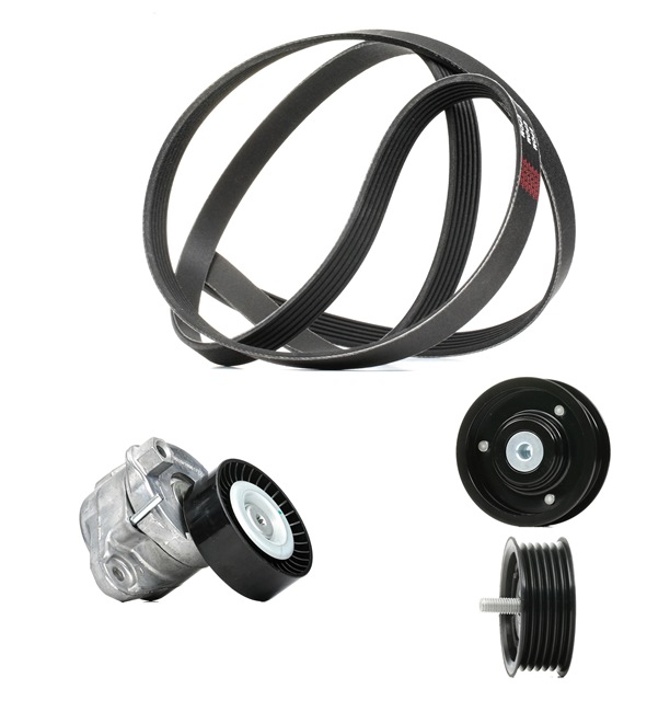 Poly V-riem set (542R0117P) van RIDEX PLUS Voor MERCEDES-BENZ SPRINTER 3,5-t Bus (906) 324 (906.733, 906.735) (190 KW / 258 PK / Van 2006)