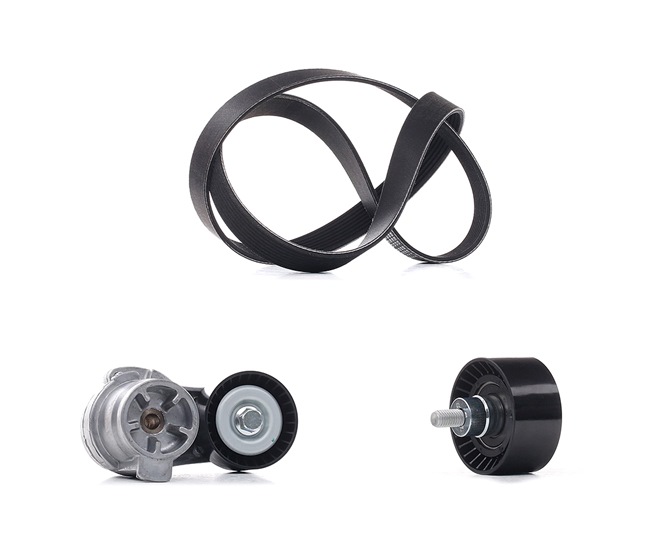 Poly V-riem set (542R0556P) van RIDEX PLUS Voor BMW 5 Sedan (F10) 535 i xDrive (225 KW / 306 PK / Van 2011)