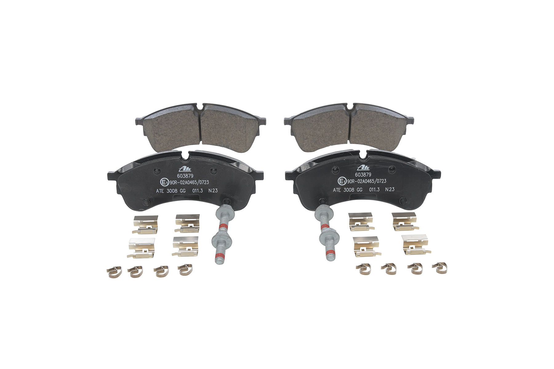 OEM 2N0698151A ATE Kit pastiglie freni 13.0460-3879.2 per VOLKSWAGEN, AUDI, SEAT, SKODA, MAN