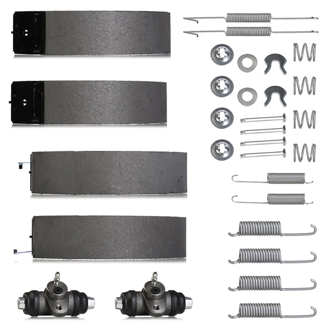 Remmenset, trommelrem (03.0420-0423.3) van ATE Voor VW TRANSPORTER III Open laadbak/ Chassis 1.7 D (42 KW / 57 PK / Van 1985)