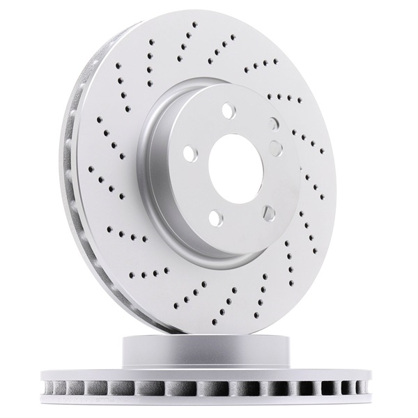 OEM A00044213012 RIDEX PLUS Brake disc 82B0512P for MERCEDES-BENZ