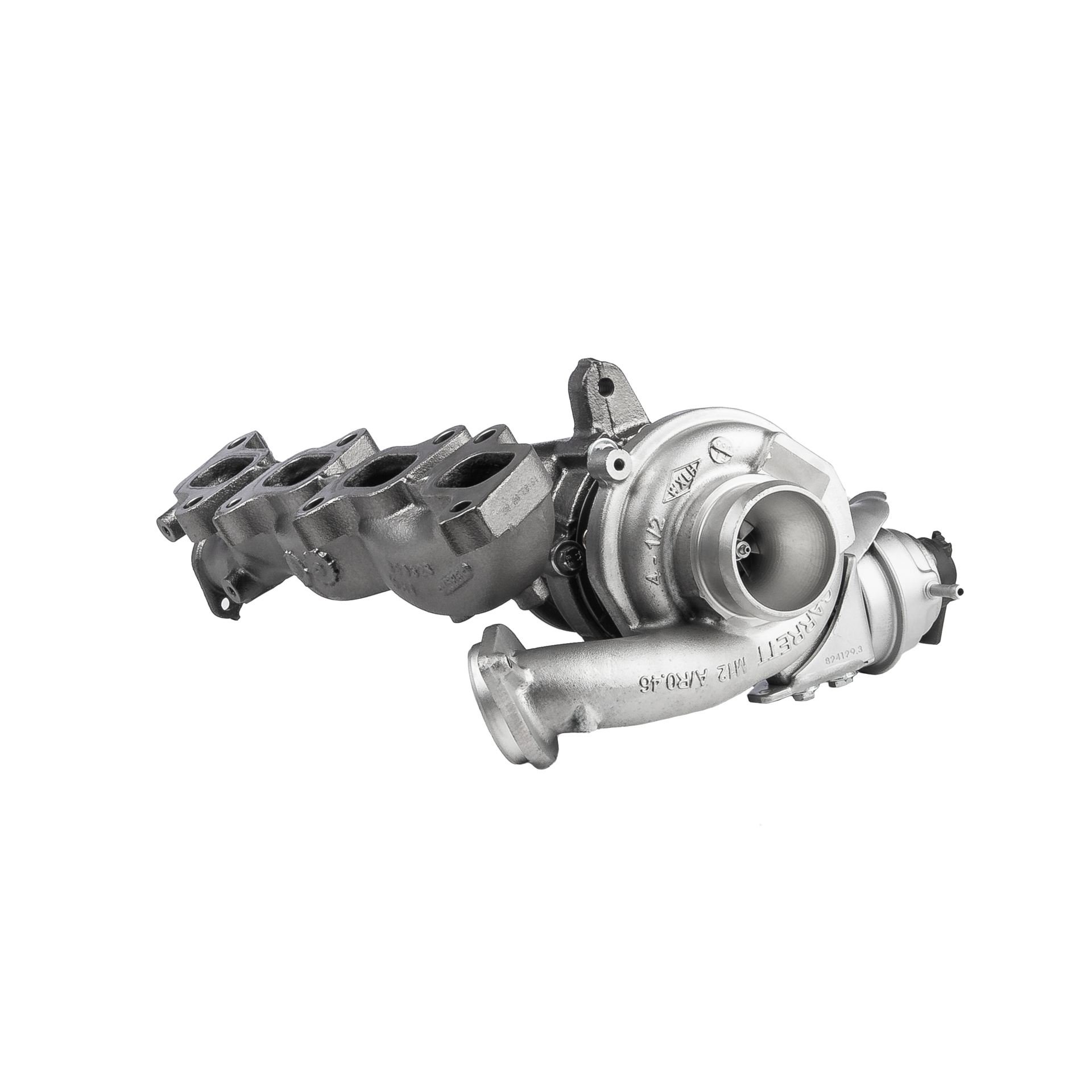 Turbocharger (830324-5001RS) van BR Turbo Voor VW Transporter VI Flatbed Vrachtwagen / Chassis (SFD, SFE, SFL, SFZ) 2.0 TDI 4motion (110 KW / 150 PK / Van 2016)