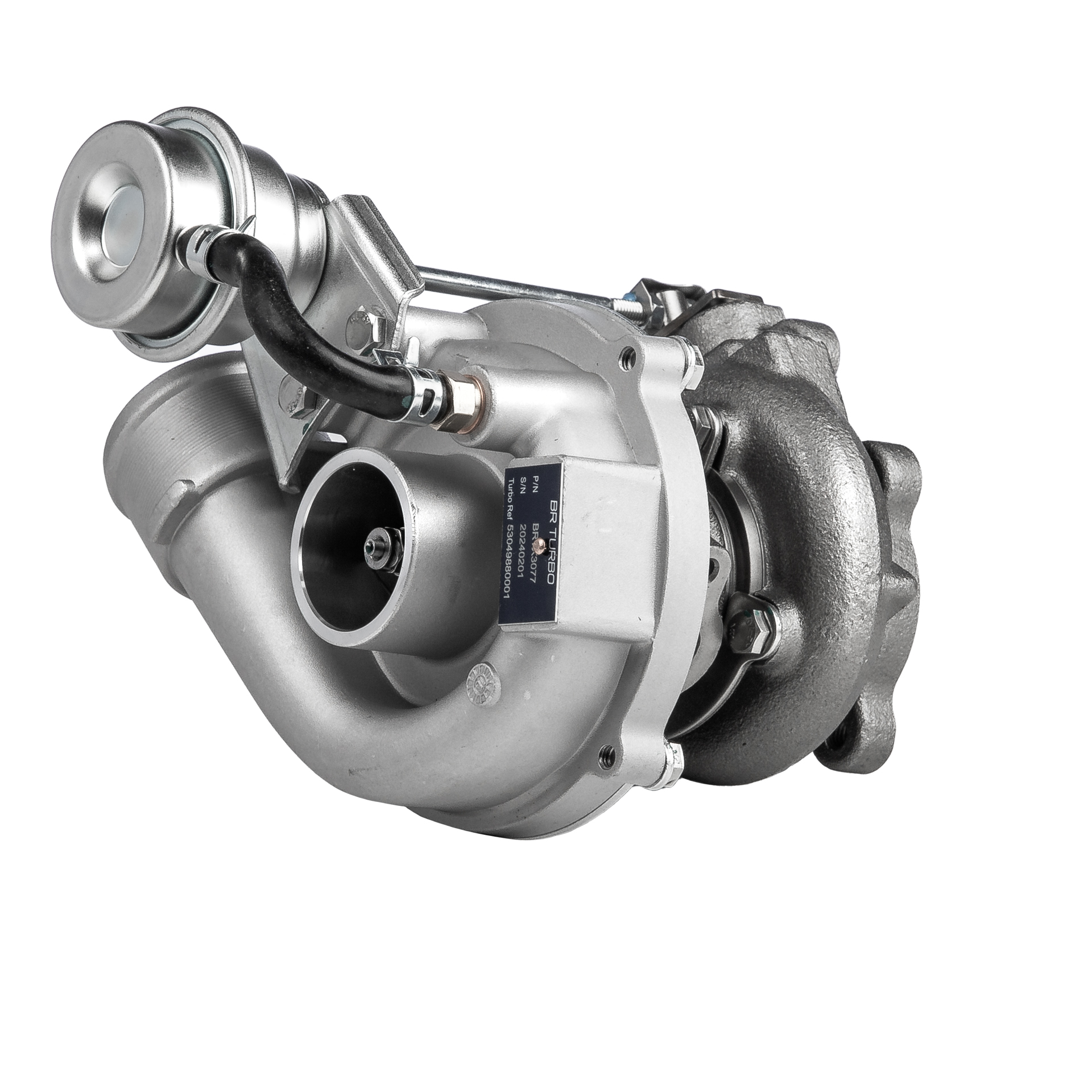 Turbocharger (BRTX3077) van BR Turbo Voor FORD Transit Mk4 Flatbed Vrachtwagen/Chassis (VE83) 2.5 TD (55 KW / 75 PK / Van 1994)