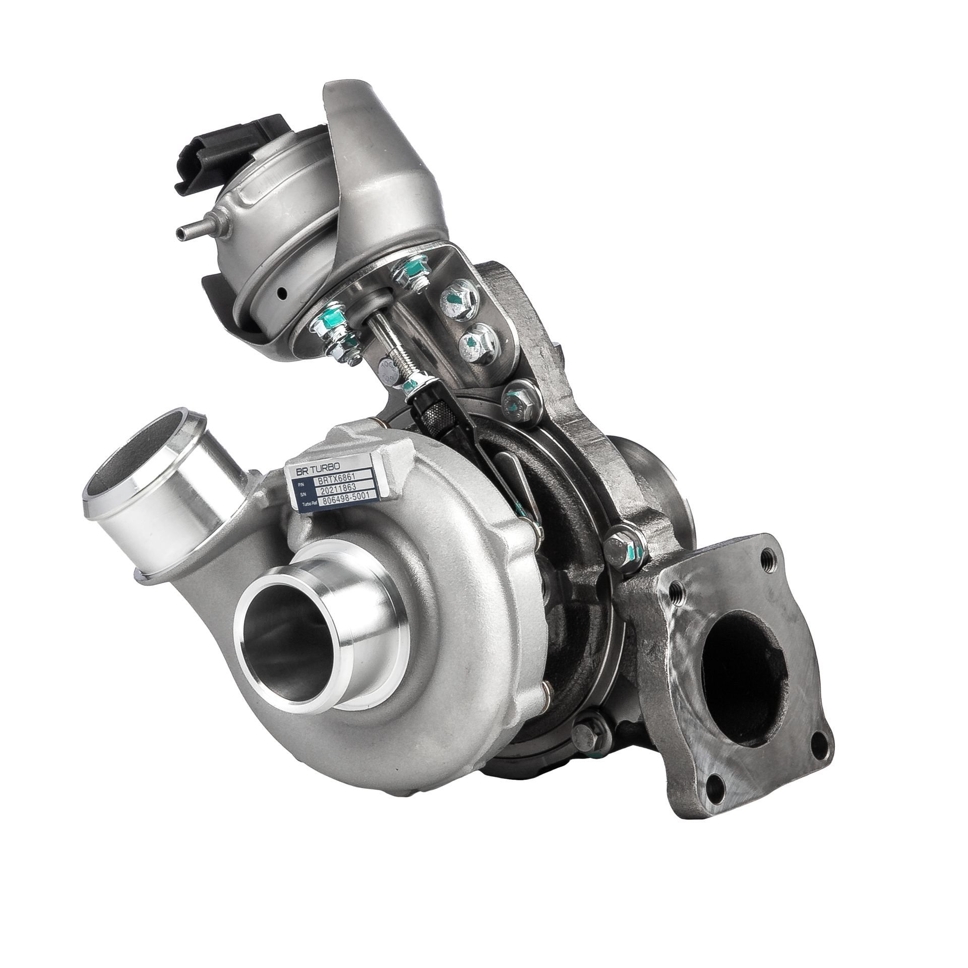 Turbocompresor BR Turbo BRTX6861 para FORD S-MAX 2009