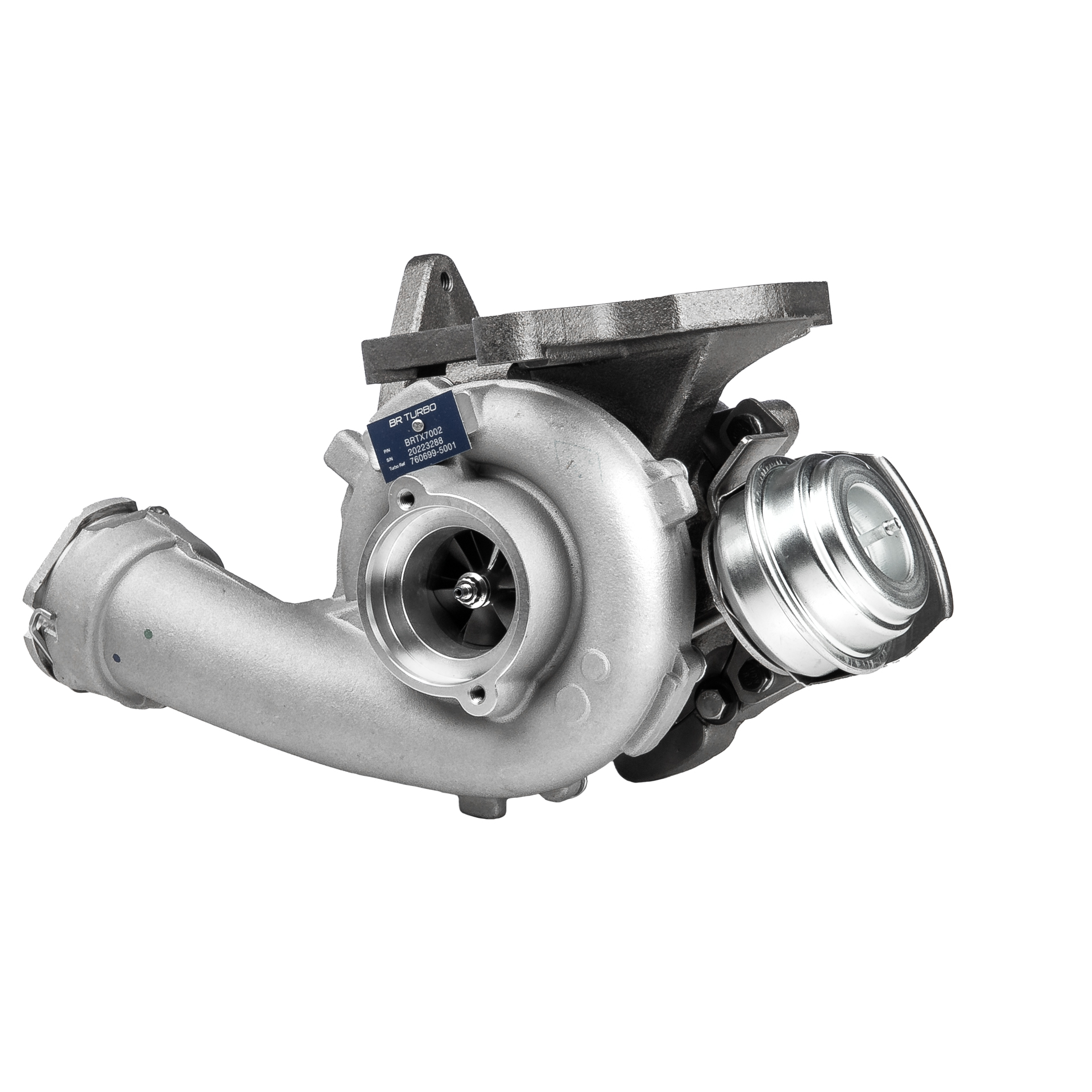 Turbocompresor BR Turbo BRTX7002 para VW MULTIVAN 2003