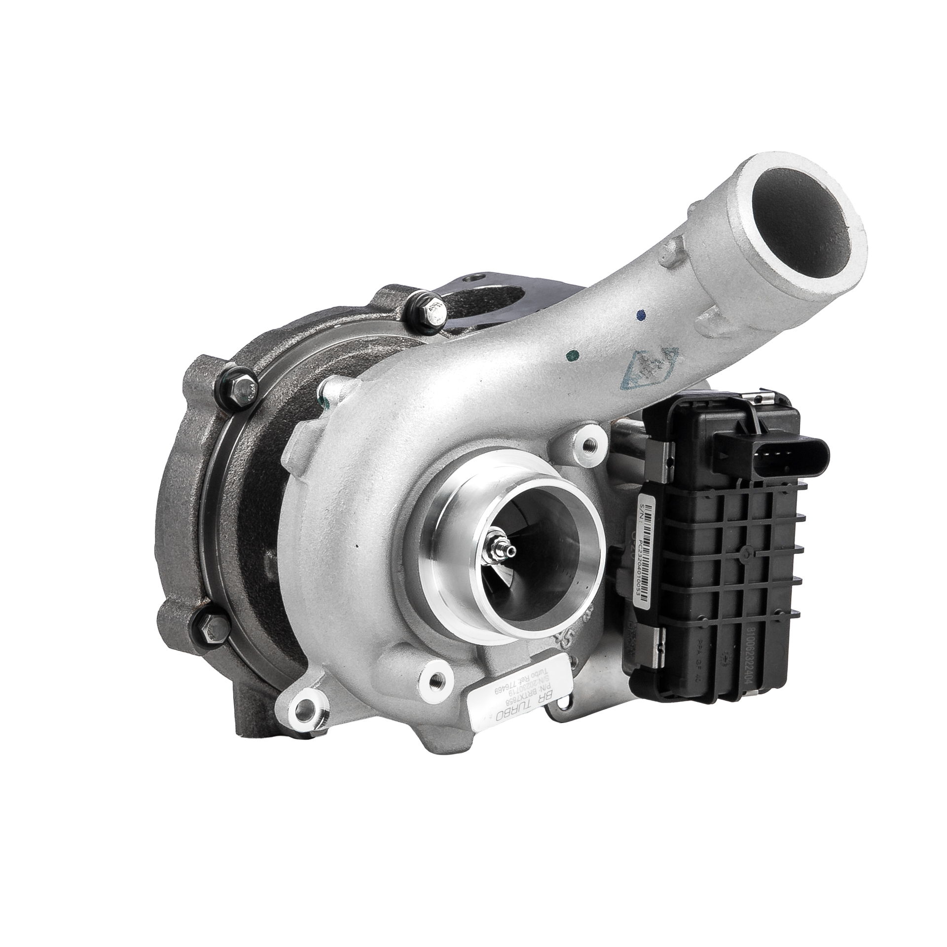 BR Turbo Turbocompresor (BRTX7858) para AUDI A4 B8 Avant (8K5) 3.0 TDI quattro (176 KW / 240 CV / de 2008)
