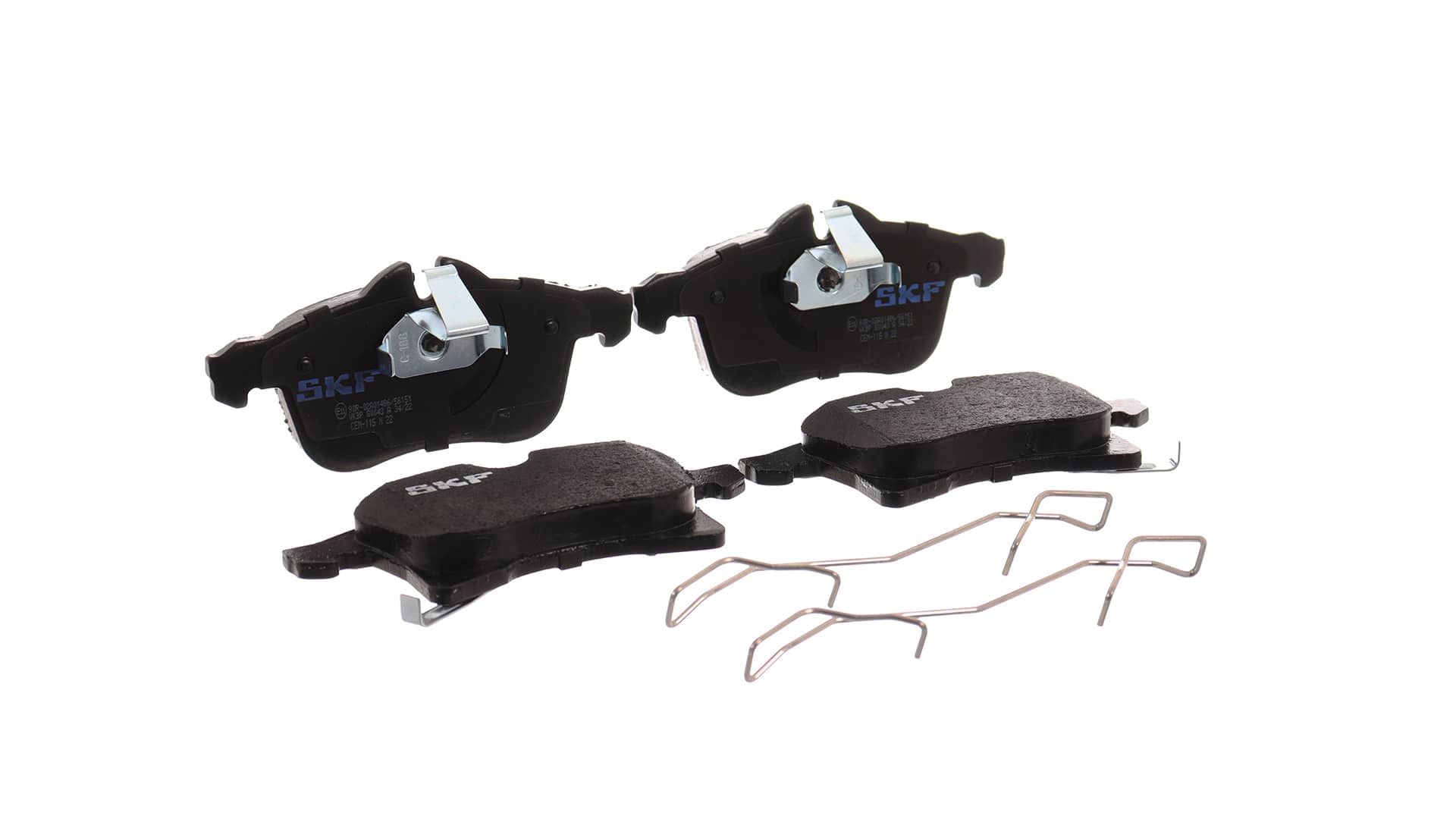 OEM 93179707 SKF Kit pastiglie freni VKBP 80043 A per OPEL, HONDA, CHEVROLET, SAAB, VAUXHALL