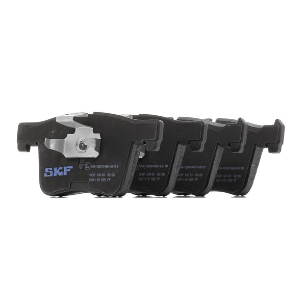 OEM 34106859181 SKF Remblokken VKBP 80103 voor BMW, FORD, NISSAN, MINI, CHEVROLET