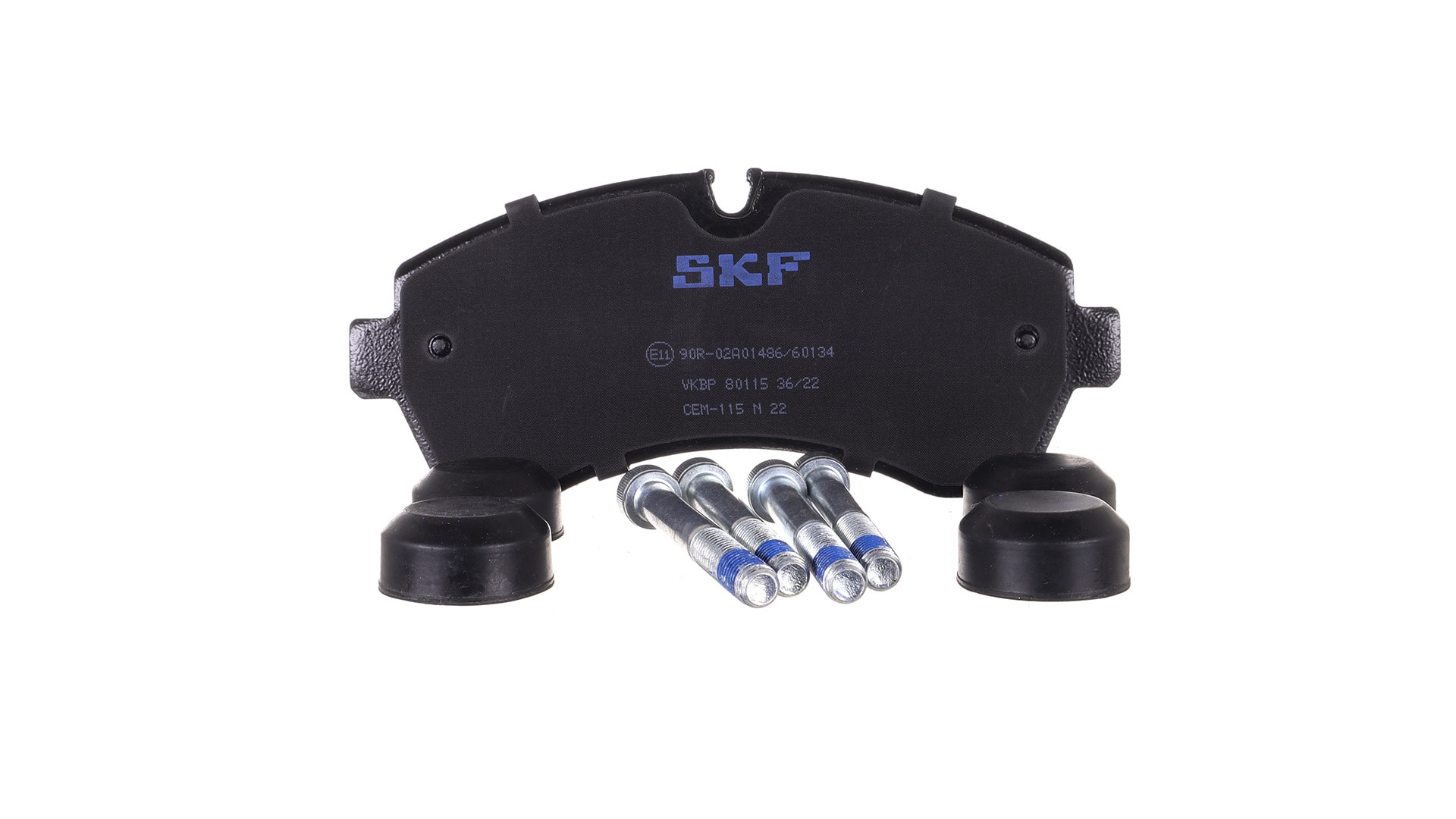 OEM 2E0698151C SKF Kit pastiglie freni VKBP 80115 per VOLKSWAGEN, MERCEDES-BENZ, AUDI, SEAT, SKODA