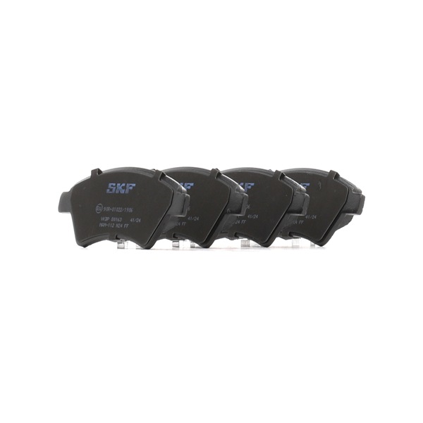 OEM 410601241R SKF Brake pad set VKBP 80163 for RENAULT, NISSAN, DACIA, LADA, RENAULT TRUCKS