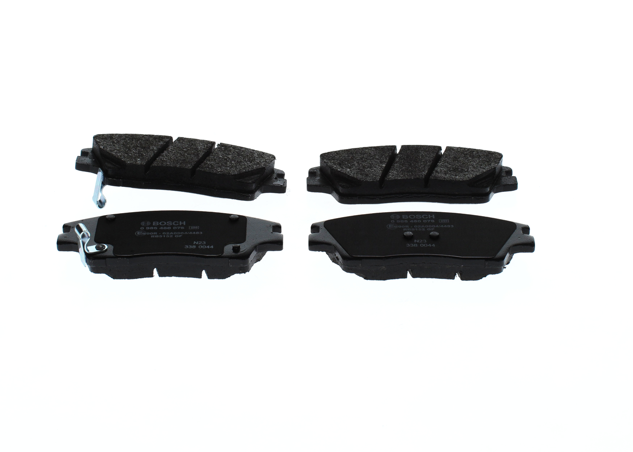 OEM 58101D3A10 BOSCH Jarrupalat, levyjarru 0 986 460 076 varten KIA, HYUNDAI