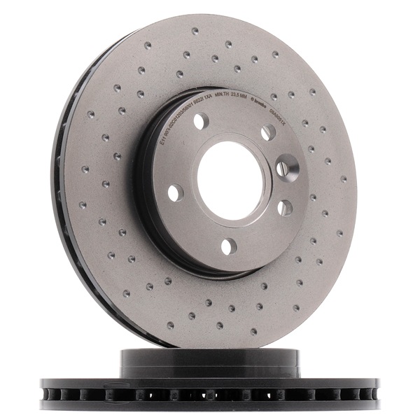 OEM AV611125DB BREMBO Bremseskive 09.A905.1X med FORD, FORD USA