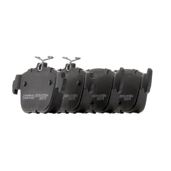 RIDEX Kit pastiglie freni (402B2015) per VW Caddy V Kombi (SBB, SBJ) 1.6 SRE (81 KW / 110 CV / dal 2021)