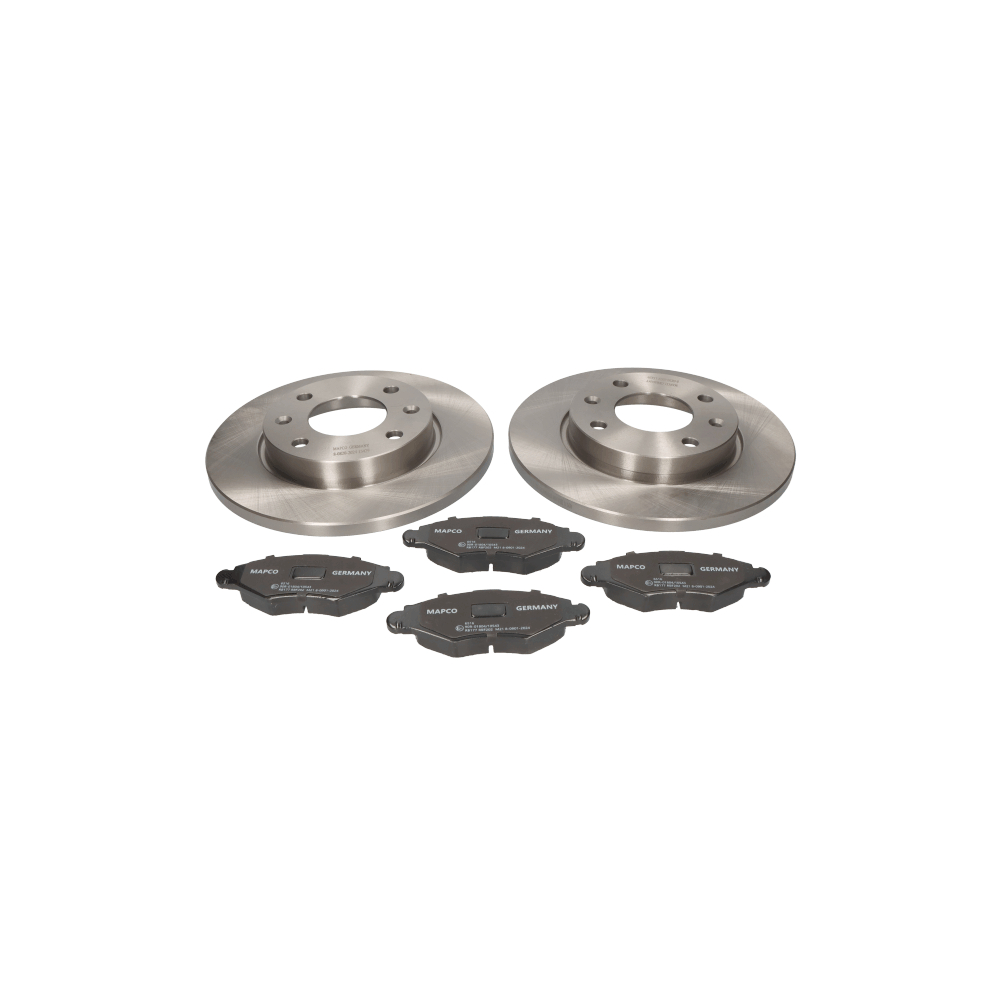 OEM 4249A5 MAPCO Kit dischi e pastiglie 47351 per VOLKSWAGEN, PEUGEOT, CITROЁN, DS
