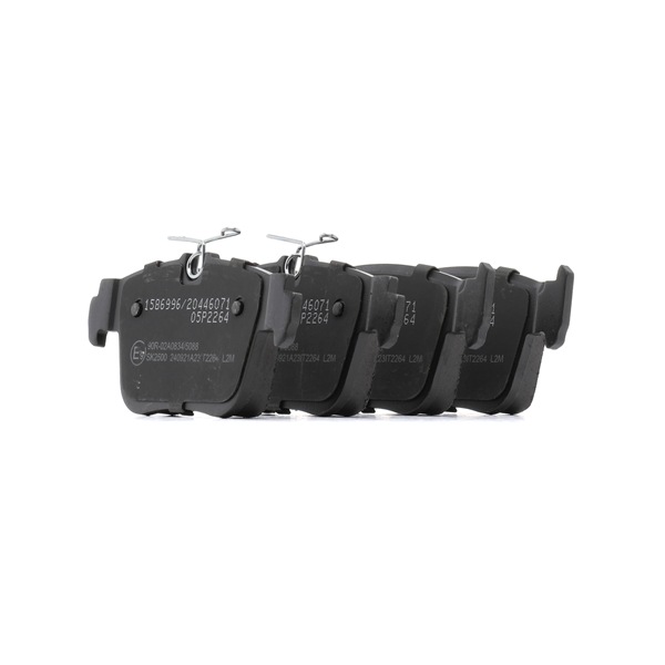 RIDEX Kit pastiglie freni (402B2063) per VW Caddy V Kombi (SBB, SBJ) 1.6 SRE (81 KW / 110 CV / dal 2021)