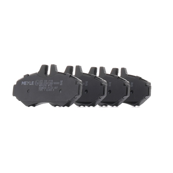 OEM A0084204420 MEYLE  Bremsbeläge 025 230 2118 für VW, MERCEDES-BENZ, PUCH