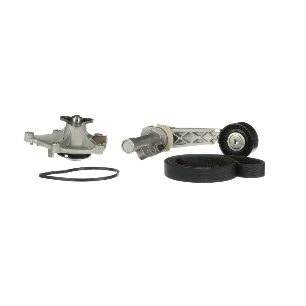 GATES Wasserpumpe + Keilrippenriemensatz (KP16PK903XS) in erstklassiger Qualität für DS DS 4 / DS 4 CROSSBACK 1.6 VTi (88 KW / 120 PS / de 2015)