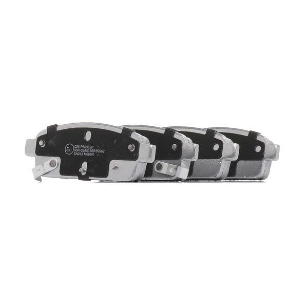 OEM 1605180 ABAKUS Kit pastiglie freni 231-02-026 per FORD, OPEL, CITROЁN, HYUNDAI, CHEVROLET