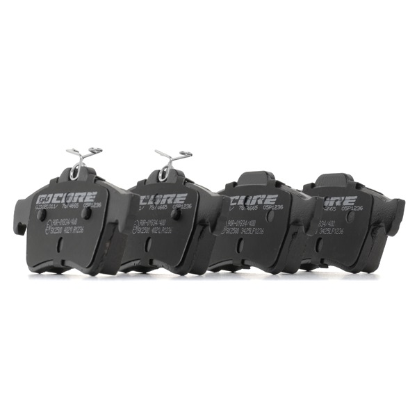 OEM BPYK2648ZB goCORE  Bremsbeläge GCD020011 für OPEL, FORD, RENAULT, TOYOTA, NISSAN