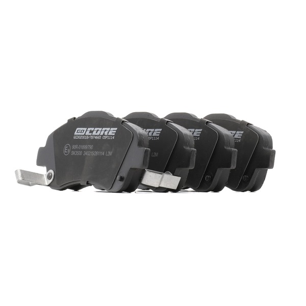 OEM 0446505280 goCORE  Bremsbeläge GCD020018 für TOYOTA, LEXUS, SATURN, WIESMANN