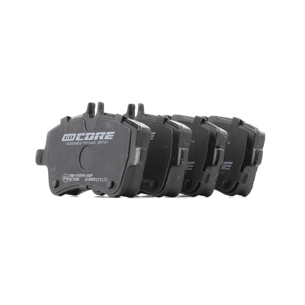 OEM A0054206220 goCORE  Bremsbeläge GCD020052 für MERCEDES-BENZ, JAGUAR