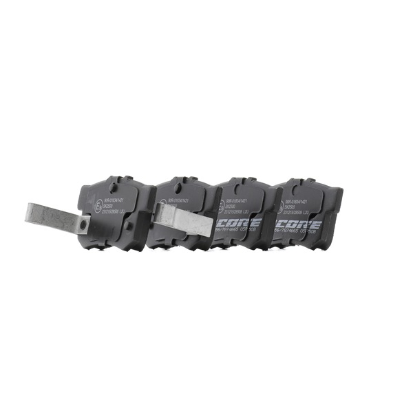 Remblokken (GCD020056) van goCORE Voor HONDA CIVIC VII Hatchback (EU, EP, EV) 2.0 (EV1) (119 KW / 162 PK / Van 2001)