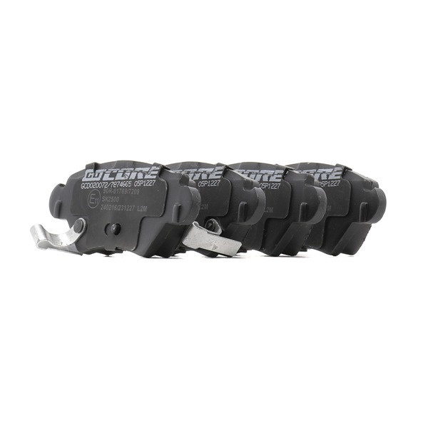 Remblokken (GCD020072) van goCORE Voor OPEL Astra G CC (T98) 2.0 16V OPC (F08, F48) (118 KW / 160 PK / Van 1999)