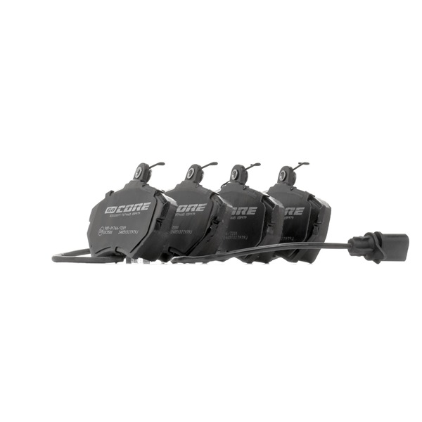 goCORE Bremsbeläge (GCD020077) für AUDI A4 Limousine (8E2, B6) S4 quattro (253 KW / 344 PS / ab 2003)