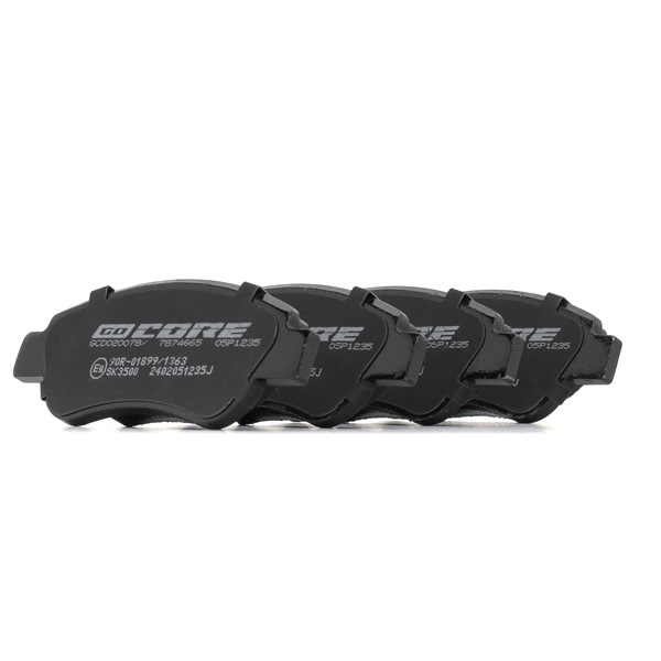 OEM 1617264880 goCORE  Bremsbeläge GCD020078 für VW, PEUGEOT, TOYOTA, CITROЁN
