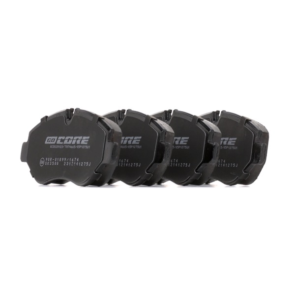 OEM 0044206720 goCORE  Bremsbeläge GCD020123 für VW, MERCEDES-BENZ