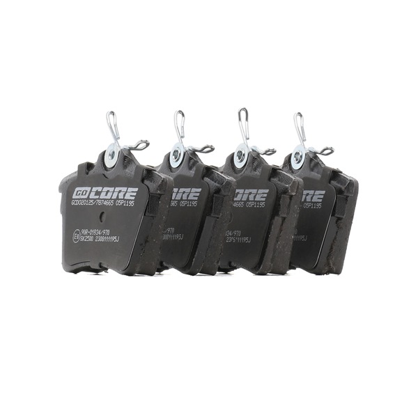 OEM 1617264780 goCORE  Bremsbeläge GCD020125 für OPEL, PEUGEOT, CITROЁN, KIA