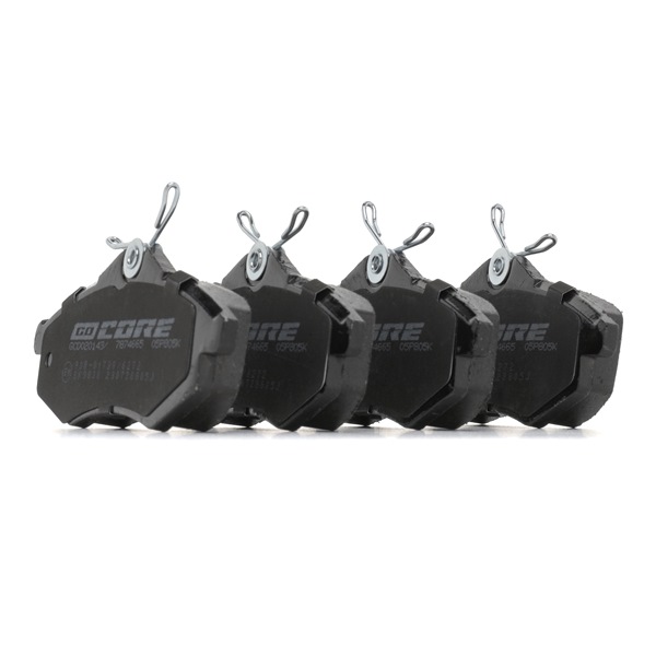 Remblokken (GCD020143) van goCORE Voor CITROËN C3 I Hatchback (FC_, FN_) 1.4 (58 KW / 79 PK / Van 2005)