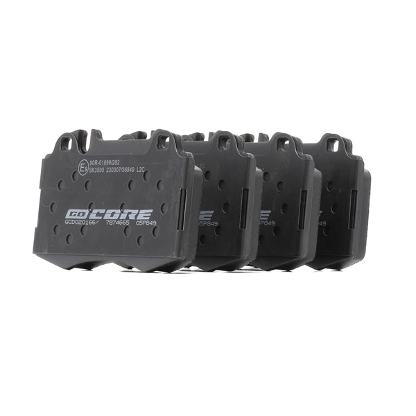 OEM A0064201220 goCORE  Bremsbeläge GCD020166 für MERCEDES-BENZ