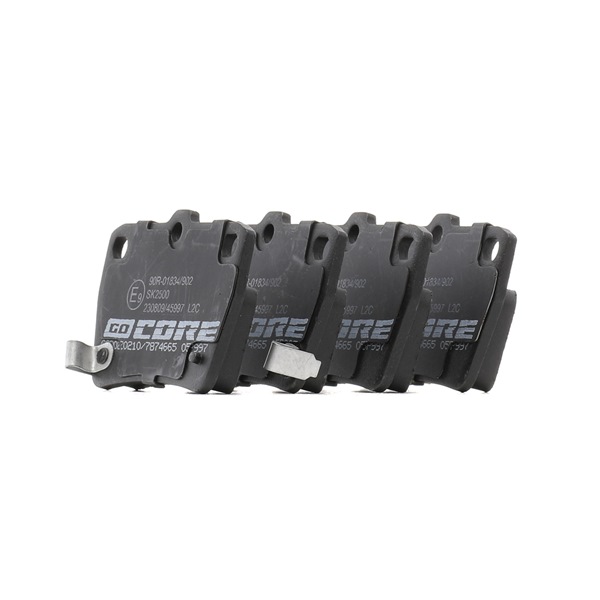 Remblokken (GCD020210) van goCORE Voor TOYOTA RAV 4 II (CLA2_, XA2_, ZCA2_, ACA2_) 2.4 4WD (ACA23) (122 KW / 166 PK / Van 2000)