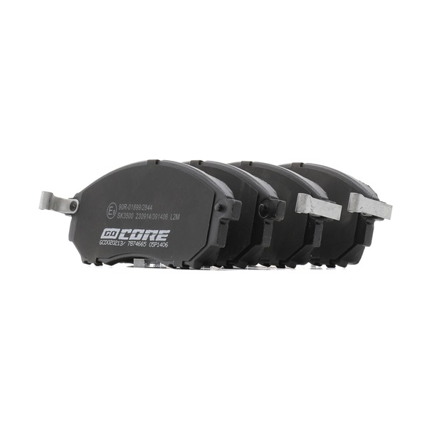 OEM D1060EG00C goCORE  Bremsbeläge GCD020213 für HYUNDAI, NISSAN, INFINITI