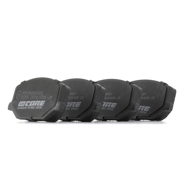 OEM 1A013323Z goCORE  Bremsbeläge GCD020228 für MAZDA, SUZUKI, BEDFORD, MERCURY