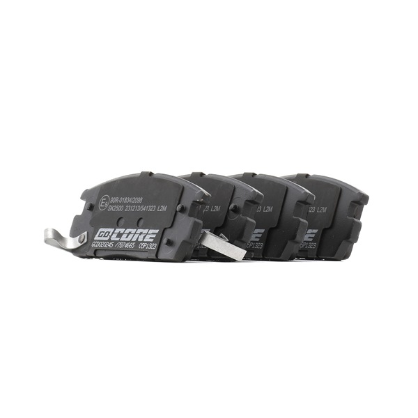 Remblokken (GCD020245) van goCORE Voor OPEL ANTARA 2.0 CDTI (93 KW / 127 PK / Van 2008)