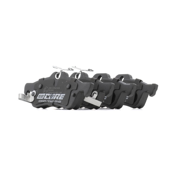 Remblokken (GCD020251) van goCORE Voor DAIHATSU CHARADE 1.33 16V (73 KW / 99 PK / Van 2011)