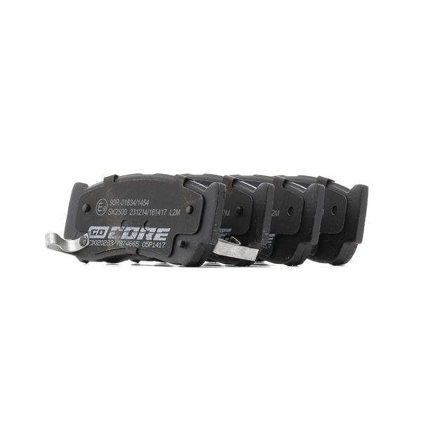 Remblokken (GCD020283) van goCORE Voor HYUNDAI H-1 Open laadbak/ Chassis 2.5 CRDi (103 KW / 140 PK / Van 2002)
