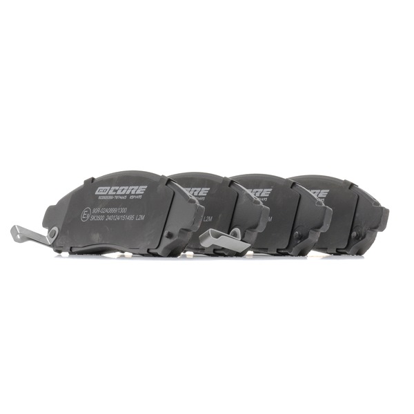 Remblokken (GCD020300) van goCORE Voor NISSAN NP300 Navara Flatbed Vrachtwagen / Chassis (D40) 2.5 dCi (140 KW / 190 PK / Van 2010)