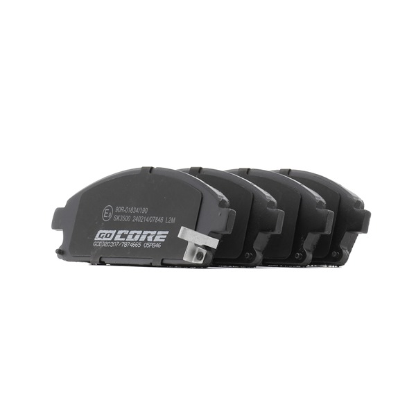 Remblokken (GCD020307) van goCORE Voor HONDA Elysion I (RR1-RR6) 2.4 i-VTEC 4WD (RR2) (118 KW / 160 PK / Van 2004)