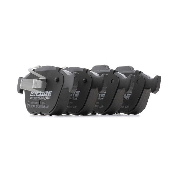 Remblokken (GCD020319) van goCORE Voor FORD Tourneo Connect Mk1 2.0 (102 KW / 139 PK / Van 2009)