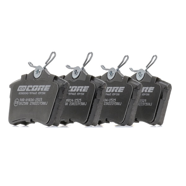 OEM 1623180680 goCORE Plaquettes de frein GCD020342 pour PEUGEOT, CITROЁN, DS